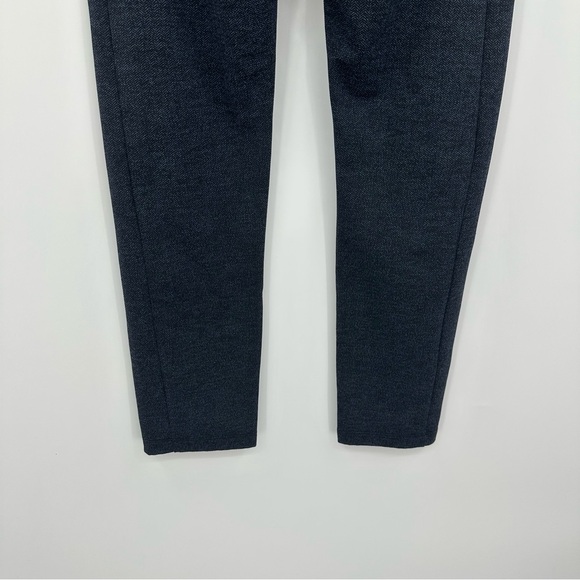 Athleta Black Blue Herringbone Mercer Tights Leggings Tights Pants Size M - Picture 14 of 16